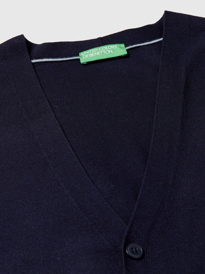 S/L V NECK SWEATER Men image number 7